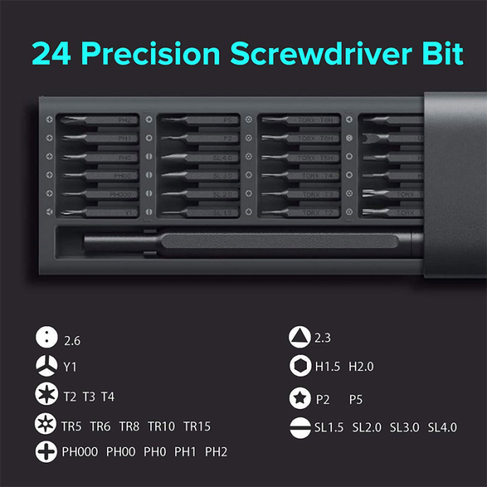 ست پیچ گوشتی 24 تایی شیائومی Mi Precision Screwdriver Kit MJJXLSD002QW