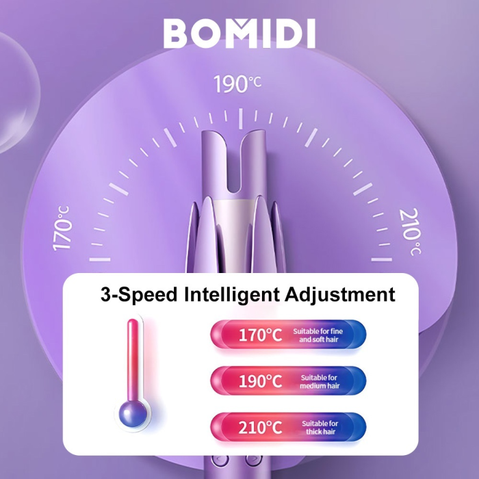 اتو فر کننده مو شیائومی مدل Xiaomi HC01 bomidi during