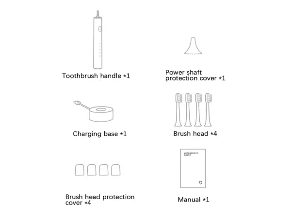 مسواک برقی شیائومی Xiaomi MES608 Electric Toothbrush T302