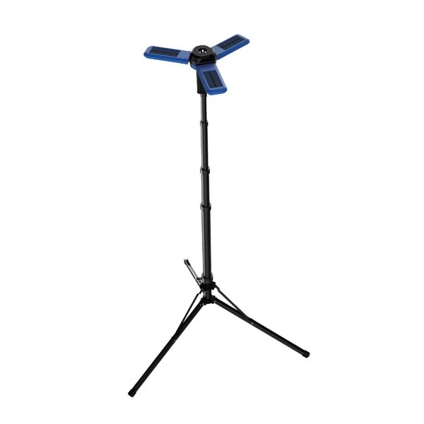 چراغ کمپینگ پاورولوژی با پنل خورشیدی Powerology Camping Solar Foldable Tripod LED Light