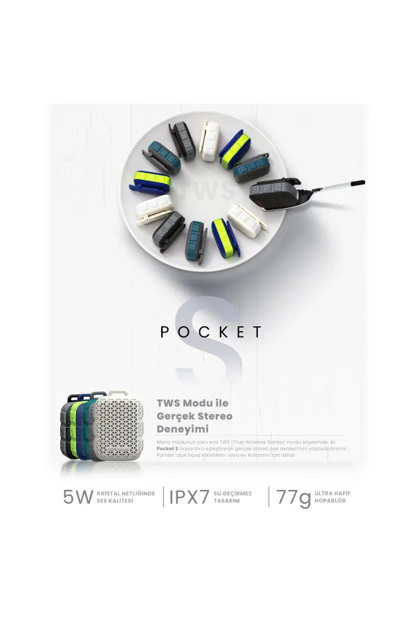 اسپیکر کوچک مغناطیسی قابل حمل HiFuture Pocket S