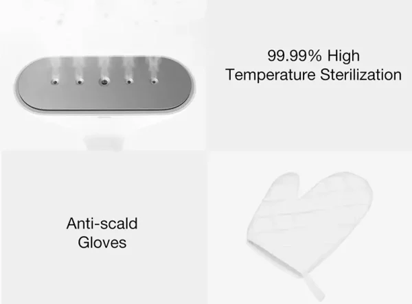 اتو بخار ایستاده شیائومی به همراه میز Xiaomi Mijia ZYGTJ01KL Garment Steamer with Ironing Board 2200W
