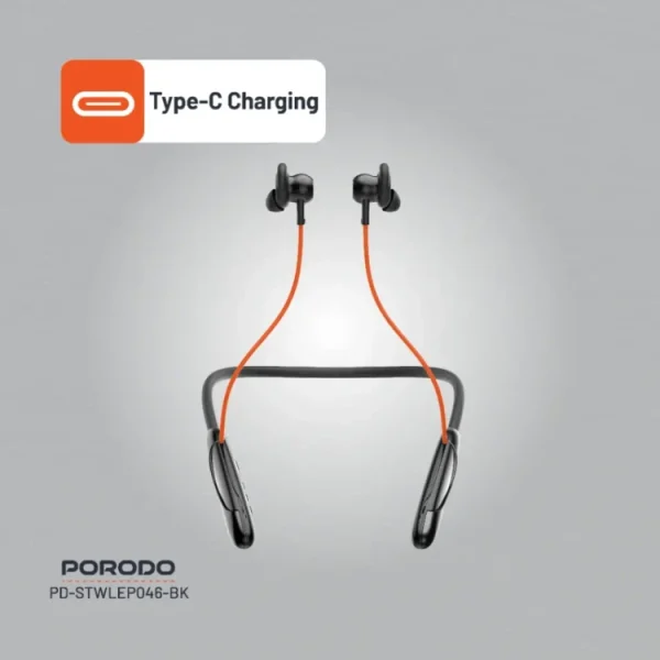 هندزفری بلوتوثی گردنی پرودو مدل Soundtec Echo Flex PD-STWLEP046-BK
