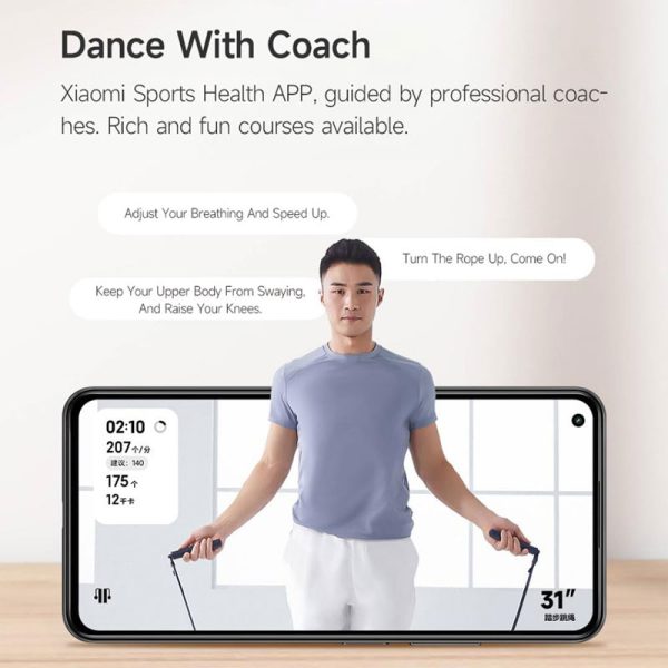 طناب ورزشی هوشمند شیائومی Xiaomi Smart Jump Rope XMSR-P804