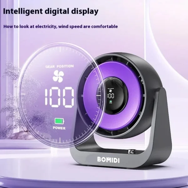 پنکه رومیزی قابل حمل شیائومی مدل Xiaomi Bomidi Portable Desktop Fan DF02